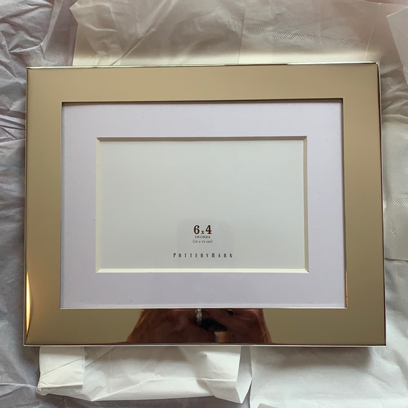 Pottery Barn Accents New Pottery Barn Silverplate 4x6 Frame In Box